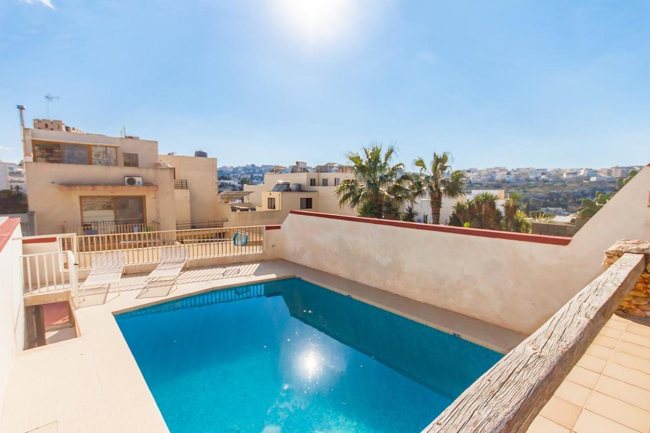 Pool And Sea Merill Apartments - Happy Rentals Mellieħa Exterior foto